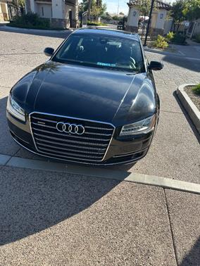 Black 2015 Audi A8 L 4.0T