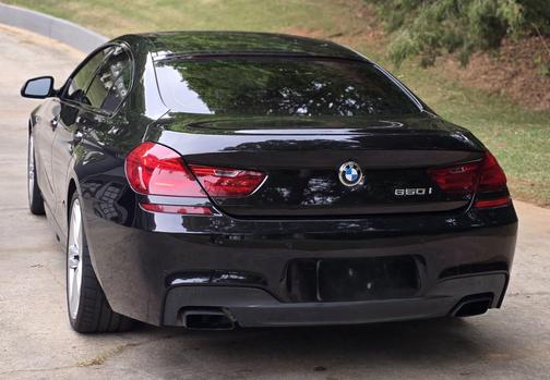 Black 2016 BMW 650 Gran Coupe i
