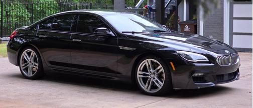 Black 2016 BMW 650 Gran Coupe i