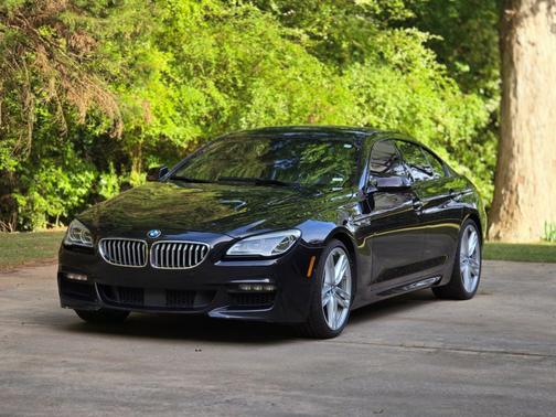Black 2016 BMW 650 Gran Coupe i