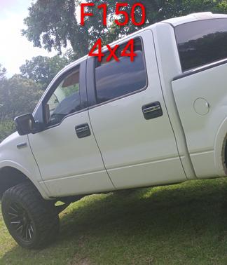White 2007 Ford F-150 Lariat SuperCrew