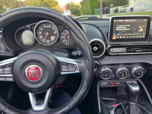 Gray 2017 FIAT 124 Spider Lusso