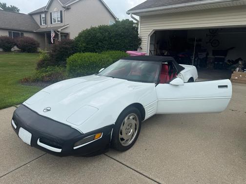 White 1993 Chevrolet Corvette Base