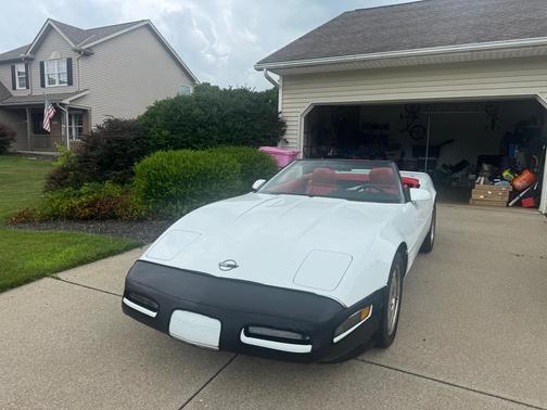 White 1993 Chevrolet Corvette Base