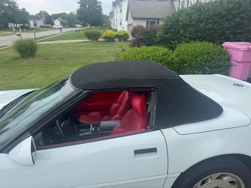 White 1993 Chevrolet Corvette Base