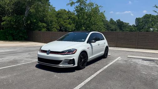 White 2021 Volkswagen Golf GTI 2.0T SE