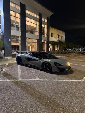 White 2020 McLaren 570S Spider