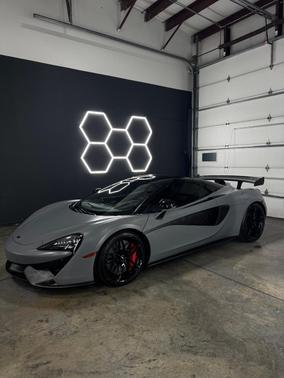 White 2020 McLaren 570S Spider