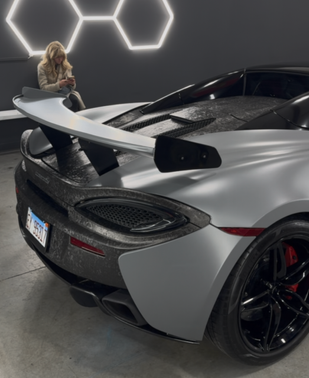 White 2020 McLaren 570S Spider