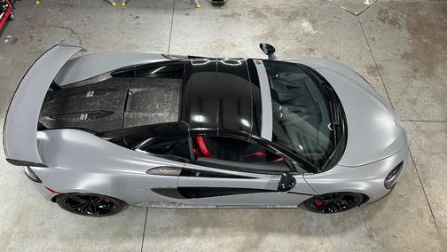 White 2020 McLaren 570S Spider