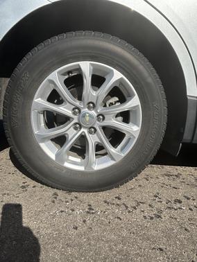 Silver 2018 Chevrolet Equinox LT