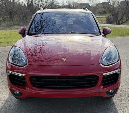 Red 2015 Porsche Cayenne Cayenne Diesel