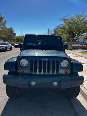 Blue 2007 Jeep Wrangler Unlimited Sahara