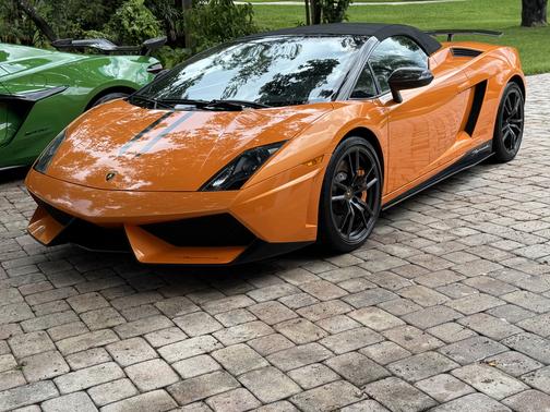 Orange 2012 Lamborghini Gallardo LP570-4 Performante