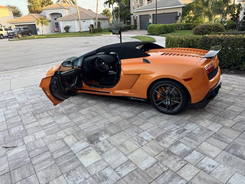 Orange 2012 Lamborghini Gallardo LP570-4 Performante