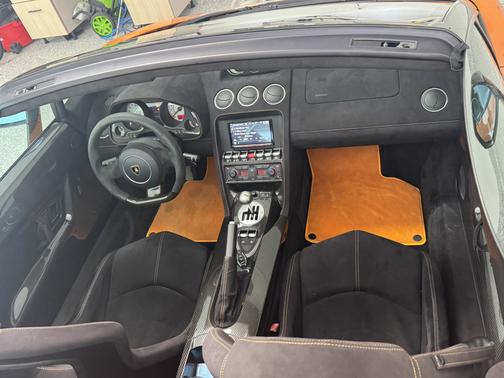 Orange 2012 Lamborghini Gallardo LP570-4 Performante