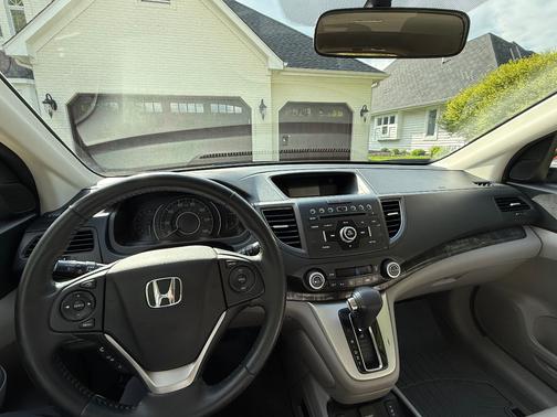 Red 2014 Honda CR-V EX-L