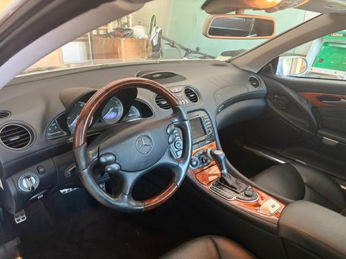 Silver 2007 Mercedes-Benz SL-Class SL550 Roadster