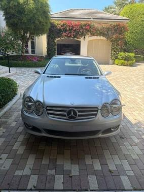 Silver 2007 Mercedes-Benz SL-Class SL550 Roadster