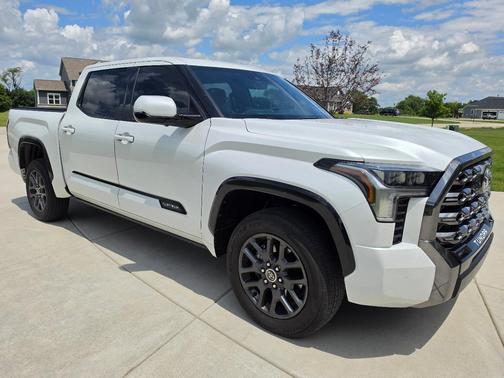 White 2022 Toyota Tundra Platinum
