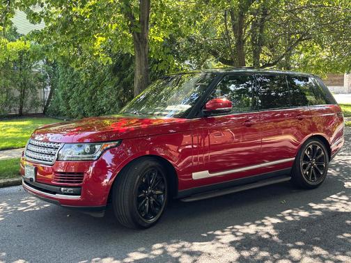 Red 2017 Land Rover Range Rover 3.0L Supercharged HSE