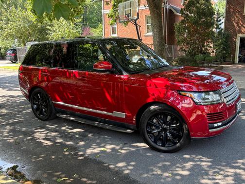 Red 2017 Land Rover Range Rover 3.0L Supercharged HSE