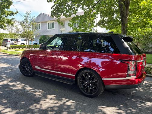 Red 2017 Land Rover Range Rover 3.0L Supercharged HSE