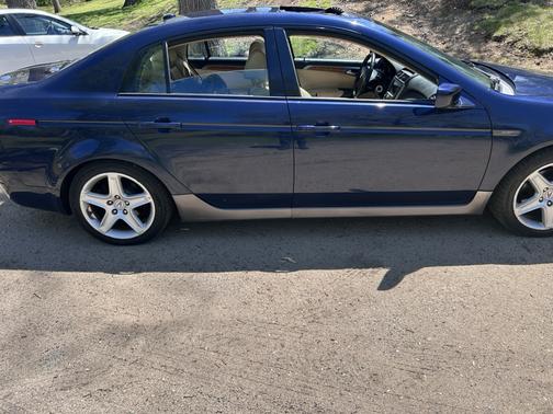 Blue 2006 Acura TL Base