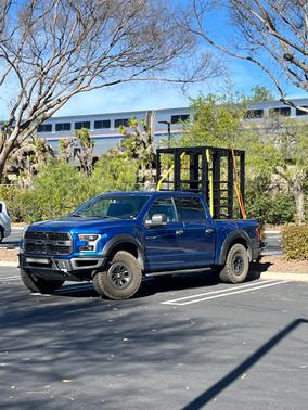 Blue 2017 Ford F-150 Raptor