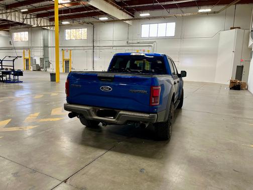 Blue 2017 Ford F-150 Raptor