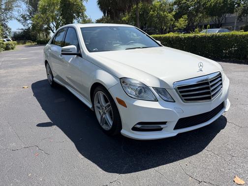 White 2013 Mercedes-Benz E-Class E 350