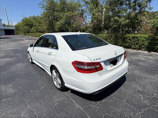 White 2013 Mercedes-Benz E-Class E 350