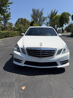 White 2013 Mercedes-Benz E-Class E 350