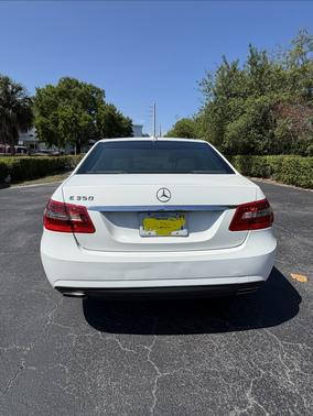 White 2013 Mercedes-Benz E-Class E 350