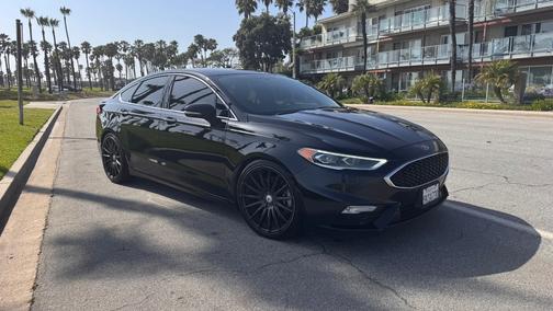 Black 2017 Ford Fusion Sport