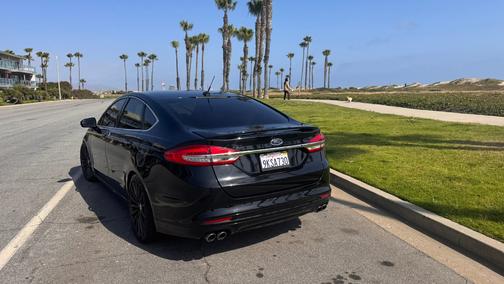 Black 2017 Ford Fusion Sport