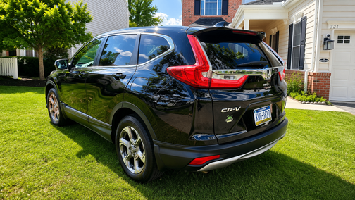 Black 2017 Honda CR-V EX-L
