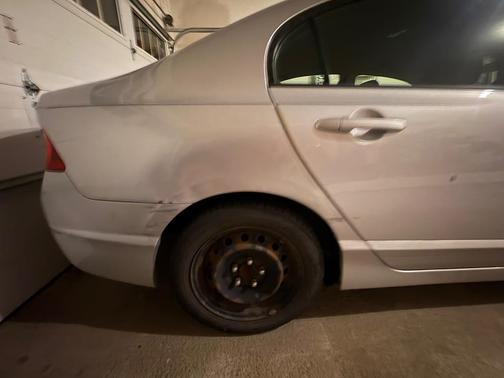 Silver 2009 Honda Civic LX