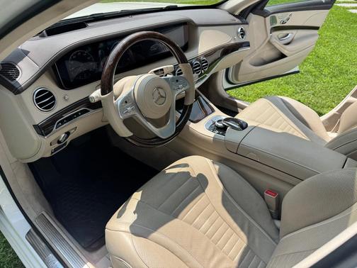 White 2019 Mercedes-Benz S-Class S 450 4MATIC