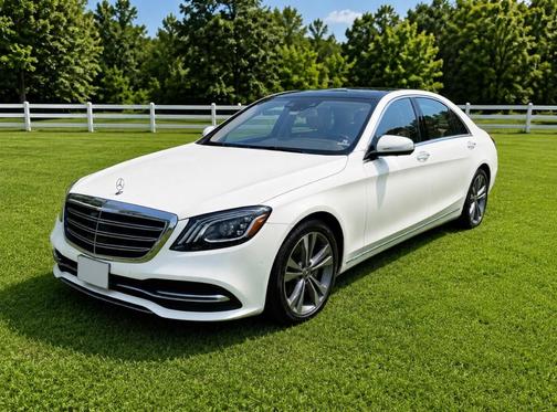 White 2019 Mercedes-Benz S-Class S 450 4MATIC