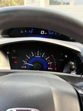 Gray 2012 Honda Civic LX