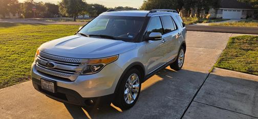 Silver 2013 Ford Explorer Limited