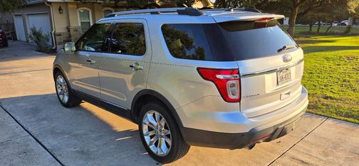 Silver 2013 Ford Explorer Limited