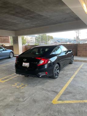 Black 2021 Honda Civic Sport