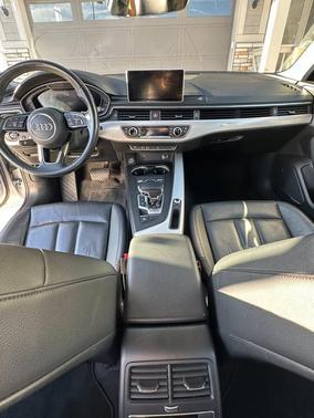 Silver 2018 Audi A4 2.0T Tech Premium