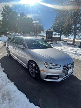 Silver 2018 Audi A4 2.0T Tech Premium