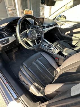 Silver 2018 Audi A4 2.0T Tech Premium