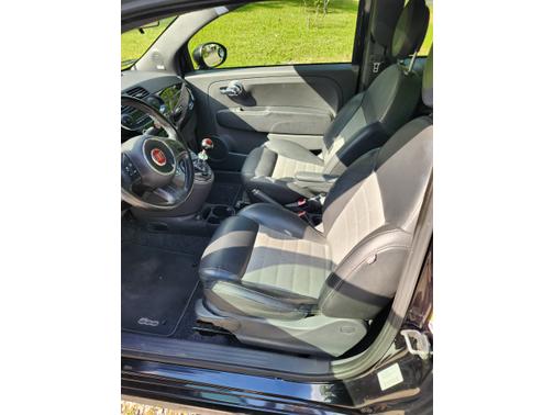 Black 2012 FIAT 500 Sport