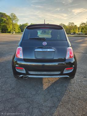 Black 2012 FIAT 500 Sport