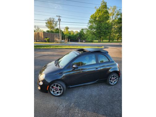 Black 2012 FIAT 500 Sport